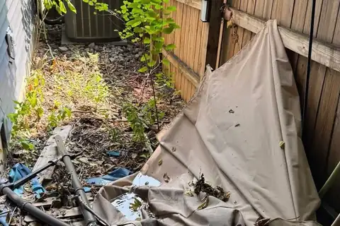 Remoción de Escombros de Patio y Construcción